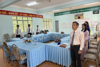 CHI BỘ TRƯỜNG PHỔ THÔNG DÂN TỘC NỘI TRÚ TUY ĐỨC TỔ CHỨC ĐẠI HỘI CHI BỘ LẦN THỨ III, NHIỆM KỲ 2025 – 2030