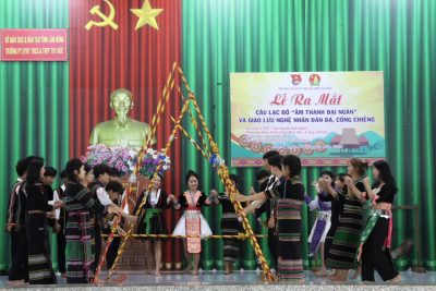 Trường PTDTNT THCS&THPT Tuy Đức ra mắt Câu lạc bộ “Âm thanh đại ngàn”