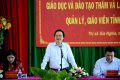 Bộ trưởng Phùng Xuân Nhạ gặp gỡ cán bộ quản lý, giáo viên tỉnh Đắk Nông