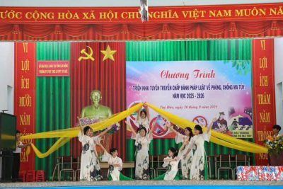 Chương trình tuyên truyền, phổ biến giáo dục pháp luật về chấp hành pháp luật về phòng, chống ma túy năm 2025