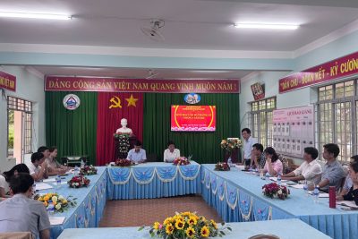 CHI BỘ CƠ SỞ TRƯỜNG PT DTNT TUY ĐỨC TỔ CHỨC SINH HOẠT THƯỜNG KỲ THÁNG 4 NĂM 2026