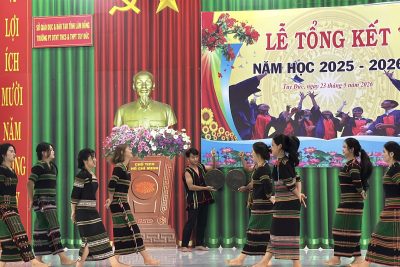 Trường PT DTNT THCS và THPT Tuy Đức tổ chức lễ tổng kết năm học 2025 – 2026