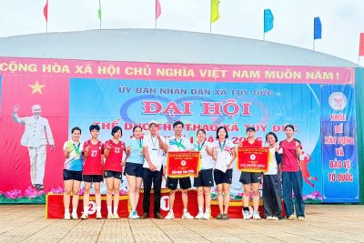 TRƯỜNG PT DTNT THCS VÀ THPT TUY ĐỨC THAM GIA ĐẠI HỘI THỂ DỤC THỂ THAO XÃ TUY ĐỨC LẦN THỨ NHẤT NĂM 2026